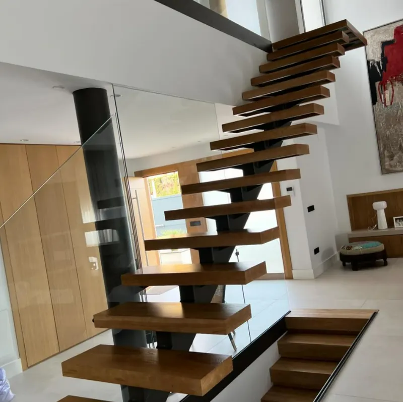 Escaleras y barandas, trabajo 8 de Carpintería FL Florentino